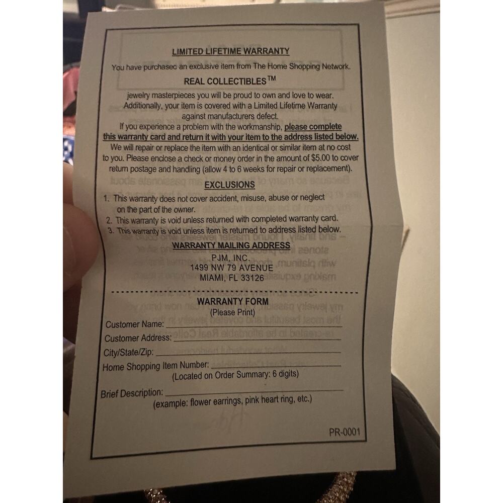 real collectibles by adrienne Gorgeous Gold Tone Diamonite Bangle Bracelet - Picture 9 of 9